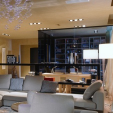 Фото интерьера столовой квартиры в современном стиле