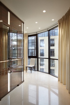 Фото интерьера гостиной квартиры в стиле ар-деко