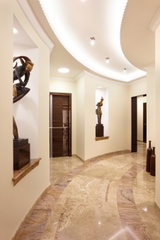 Фото интерьера коридора квартиры в стиле ар-деко