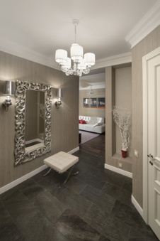 Фото интерьера входной зоны квартиры в стиле фьюжн