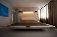 Фото интерьера спальни квартиры в стиле минимализм