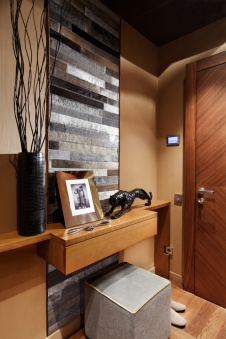 Фото интерьера входной зоны квартиры в современном стиле