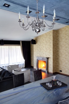 Фото интерьера гостиной дома в современном стиле