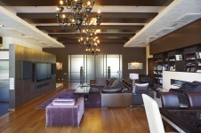 Фото интерьера зоны отдыха дома в стиле ар-деко