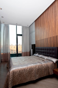 Фото интерьера спальни квартиры в стиле минимализм