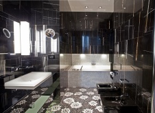 Фото интерьера санузла квартиры в стиле минимализм