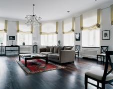 Фото интерьера гостиной квартиры в стиле фьюжн