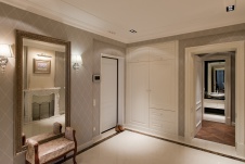 Фото интерьера входной зоны квартиры в стиле неоклассика