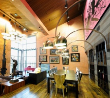 Фото интерьера гостиной дома в современном стиле