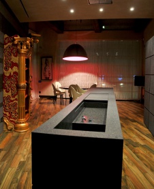 Фото интерьера кухни дома в современном стиле