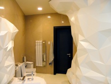 Фото интерьера санузла дома в современном стиле