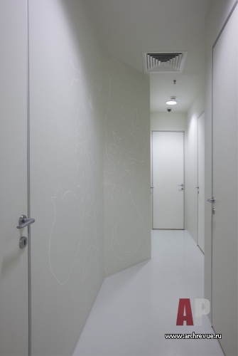 Фото интерьера холла салона красоты в стиле минимализм