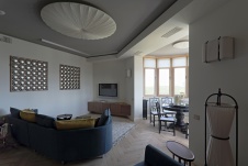 Фото интерьера столовой квартиры в современном стиле