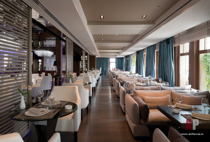 Фото интерьера зоны отдыха ресторана в стиле гламур