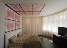 Фото интерьера спальни в стиле минимализм