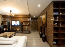 Фото интерьера гостиной небольшой современной квартиры