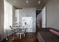 Фото интерьера детской небольшой квартиры в современном стиле