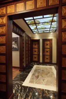 Фото интерьера входной зоны квартиры в стиле ар-деко