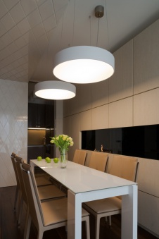 Фото интерьера камина небольшой квартиры в современном стиле