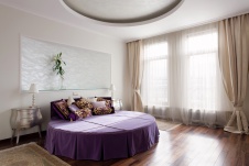 Фото интерьера спальни квартиры в современном стиле