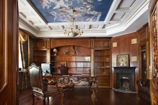 Фото интерьера кабинета дома в английском стиле