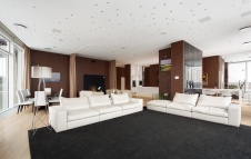 Фото интерьера гостиной квартиры в современном стиле