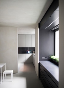 Фото интерьера кухни квартиры в стиле минимализм