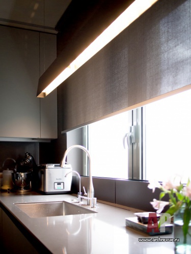 Фото интерьера кухни квартиры в стиле минимализм