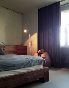 Фото интерьера спальни квартиры в стиле минимализм