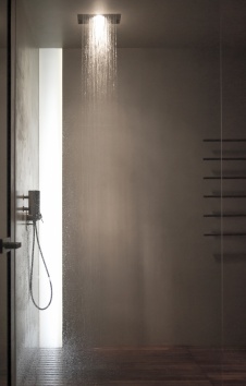 Фото интерьера санузла квартиры в стиле минимализм