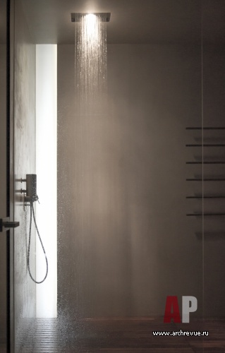 Фото интерьера санузла квартиры в стиле минимализм