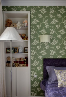 Фото интерьера спальни квартиры в стиле неоклассика