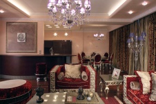 Фото интерьера столовой квартиры в стиле классика