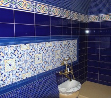 Фото интерьера хаммама дома в неоклассике