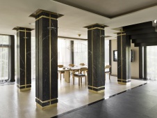 Фото интерьера столовой дома в стиле ар-деко