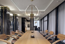 Фото интерьера столовой дома в стиле ар-деко