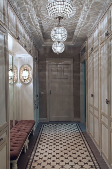 Фото интерьера входной зоны квартиры в стиле фьюжн