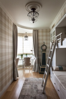 Фото интерьера детской квартиры в стиле фьюжн