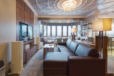 Фото интерьера зоны отдыха квартиры в современном стиле