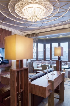 Фото интерьера гостиной квартиры в современном стиле