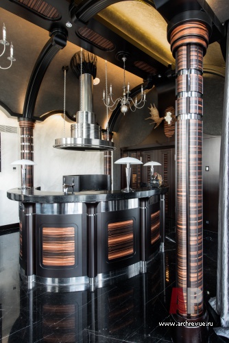 Фото интерьера винной гостевого дома в стиле ар-деко