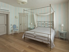 Фото интерьера детской небольшого дома в стиле фьюжн