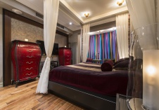 Фото интерьера спальни квартиры в современном стиле