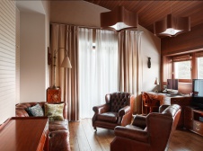 Фото интерьера кабинета дома в современном стиле