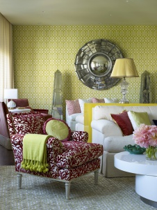 Фото интерьера гостиной квартиры в стиле фьюжн