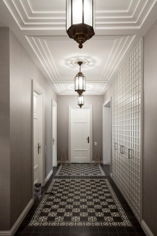 Фото интерьера коридора квартиры в стиле ар-деко