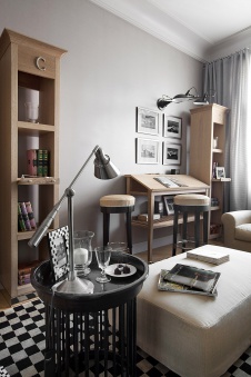 Фото интерьера кабинета квартиры в стиле ар-деко