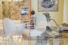 Фото интерьера столовой квартиры в современном стиле