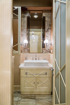 Фото интерьера санузла квартиры в современном стиле