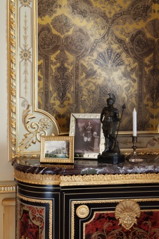 Фото интерьера зоны отдыха дома в дворцовом стиле